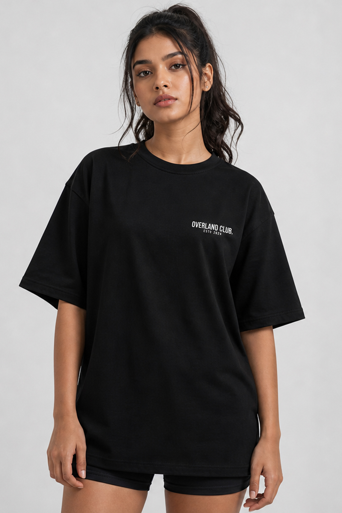 Overland Club “Training Club” Oversized Tee – Black - Image 4
